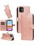 Kredi Kartı Yuvası ile IPhone 12 Mini Yüksek Kaliteli Deri Için Flip Case (Yurt Dışından) 5
