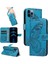 Kredi Kartı Yuvası Ayrılabilir El Kayışı ile IPhone 13 Pro Için Flip Case (Yurt Dışından) 5