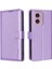 Motorola Moto G24 Için Flip Case Pu Deri Kart Tutucu Kickstand Manyetik (Yurt Dışından) 5