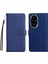 Kart Yuvası Klasik Düz Renk Yüksek Cüzdan ile Onur 200 Pro Için Flip Case (Yurt Dışından) 3