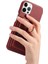 IPhone 12 Için Kılıf Pro Max Halka Standı Premium Dokulu Deri Kart Yuvaları (Yurt Dışından) 4