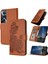 Kart Yuvası ile Realme C65 Için Flip Case Standı Flip Folio Kitap Pu Deri (Yurt Dışından) 1