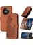 Realme 12 5g Kickstand Koruyucu Flip Folio Kitap Için Flip Case Kart ile (Yurt Dışından) 1
