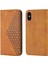 IPhone Xs Max Günlük Kullanım Için Flip Case Standı Eşkenar Dörtgen Şekli Cüzdan El Kayışı (Yurt Dışından) 5
