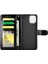 IPhone 12 Için Flip Case Pro Max Darbeye Pu Deri Manyetik Kapatma (Yurt Dışından) 4