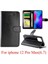 IPhone 12 Için Flip Case Pro Max Darbeye Pu Deri Manyetik Kapatma (Yurt Dışından) 5