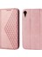 IPhone Xr Günlük Kullanım Için Flip Case Eşkenar Dörtgen Şekli Cüzdan Standı El Kayışı (Yurt Dışından) 1