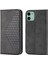 IPhone 11 Için Flip Case Cüzdan Standı Günlük Kullanım Eşkenar Dörtgen Şekli El Kayışı (Yurt Dışından) 5