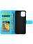 IPhone 12 Için Flip Case Pro Max Darbeye Pu Deri Manyetik Kapatma (Yurt Dışından) 4