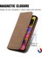 Sony Xperia 10 Vı Için Flip Case Cüzdan Basit Iş Deri Kılıf Flip (Yurt Dışından) 4