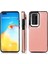 Huawei P40 Kart Yuvaları Için Cüzdan Durumda Çift Manyetik Toka Kickstand Pu (Yurt Dışından) 1