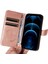 Kredi Kartı Yuvası Ayrılabilir El Kayışı ile IPhone 13 Pro Için Flip Case (Yurt Dışından) 4