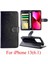 IPhone 13 Için Flip Case Pu Deri Manyetik Kapatma Darbeye Kart Tutucu (Yurt Dışından) 5