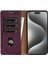 IPhone 13 Için Flip Case Pro Çift Katmanlı Koruma Yan Cep Manyetik (Yurt Dışından) 4
