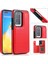 Huawei P40 Kart Yuvaları Için Cüzdan Durumda Çift Manyetik Toka Kickstand Pu (Yurt Dışından) 1