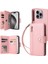 El Kayışı Kart Tutucu ile IPhone 16 Pro Max Manyetik Deri Kılıf (Yurt Dışından) 1