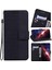 Realme Gt 6t Kickstand Özelliği Premium Pu Deri Geometrik Için Flip Case (Yurt Dışından) 1