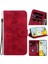 Realme Gt 6 Kabartmalı Zambak Manyetik Kickstand Cüzdan Kartı Için Flip Case (Yurt Dışından) 1