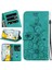 Realme Gt 6 Kabartmalı Zambak Manyetik Kickstand Cüzdan Kartı Için Flip Case (Yurt Dışından) 1