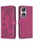 Onur Için Flip Case 90 5g Pu Deri Yonca Çiçek Kart Yuvaları Tutucu (Yurt Dışından) 5
