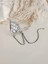 Melek Kanat Sallantılı Model Gümüş Renkli Kıkırdak Sıkıştırmalı Küpe Earcuff 2