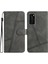 Huawei P40 Flip Folio Kart Yuvaları Için Flip Case Tutucu Manyetik Cüzdan Pu (Yurt Dışından) 1