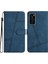 Huawei P40 Flip Folio Kart Yuvaları Için Flip Case Tutucu Manyetik Cüzdan Pu (Yurt Dışından) 1