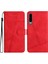 Huawei P30 Tam Koruma Bilek Kayışı Için Flip Case Kart Yuvaları Tutucu Pu (Yurt Dışından) 5