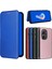 Asus Zenfone 9 Için Kılıf Deri Folio Flip Case Manyetik Karbon Fiber (Yurt Dışından) 1