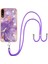 Motoroal Moto E7 Güç Crossbody Kordon Askısı Mermer Yumuşak Tampon Için Kılıf (Yurt Dışından) 1