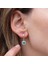 Kalp Pandora Model Aquamarine Taşlı Gümüş Set 3