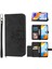 Xiaomi 13 Bileklik Kabartmalı Çoklu Kredi Kartı Yuvaları Için Flip Case (Yurt Dışından) 5