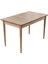 Lois Serisi 72 x 112 Mdf Pinote x Ayaklı Kaliteli Sabit Yemek Masası 1