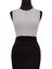 Sırtı Açık Bağlamalı Beyzaz Crop Top, Parti, Dans, Tango Bluzu 2