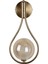 Bubble Lamp Damla Model Bal Renk Kaplamalı Camlı Aplik (Ampul Dahil) 2