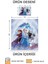 Kapitoneli Pamuk Dolgulu Kadife Kumaş Elsa Frozen Desenli Tek Kişilik Çocuk Genç Yatak Örtüsü Seti 2