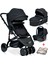 BH-945 Paris Amortisörlü Travel Sistem Bebek Arabası 1