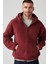 Erkek Yarım Fermuar Kapüşonlu Sweat Sherpa Kazak - A8611-0003 1