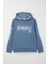 Erkek Çocuk Sweatshirt Kapüşonlu Kanguru Cepli 9-16 Yaş, Indigo 1