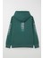 Erkek Çocuk Sweatshirt Kapüşonlu Kanguru Cepli 9-16 Yaş, Petrol Yeşili 2