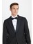 Slim Fit Dar Kesim Kırlangıç Yaka Kapak Cepli Esnek Smokin Takımı 5
