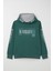 Erkek Çocuk Sweatshirt Kapüşonlu Kanguru Cepli 9-16 Yaş, Petrol Yeşili 1