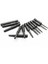 1/4inç Altıgen Saplı Tornavida, Matkap Ucu Seti (12 Parça Set 50MM) (Yurt Dışından) 4
