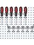 4'lü Tornavida Tutucu Pegboard Çok Amaçlı Alet Tutucu (Yurt Dışından) 2