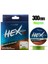 Hex Braid 8x 300MT Fluo Green Pe Ip Misina 0,12 mm 1