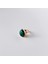Emerald Steel Ring / Çelik Yüzük 1