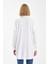 Oversize Beyaz Kadın Tunik 4