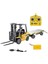 Huına 1/10 Yüksek Kalite Rc Model Dorseli Forklift Uzaktan Kumandalı Metal Iş Makinası - 2.4g 10 Kanal Full Fonksiyon Sesli ve Işıklı - 1576 9