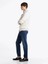 Erkek Denton Düz ​​paça Kot Pantolon - Indigo 4
