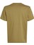 Erkek Ck Logo Tape T-Shirt - Yeşil 4
